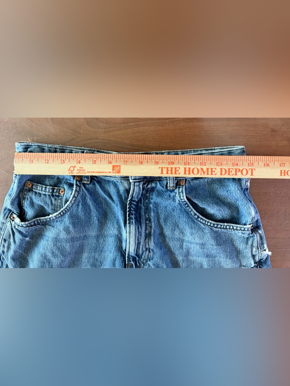 BDG Cropped Ankle Wide-Leg Jeans in Medium Blue - Picture 5 of 7